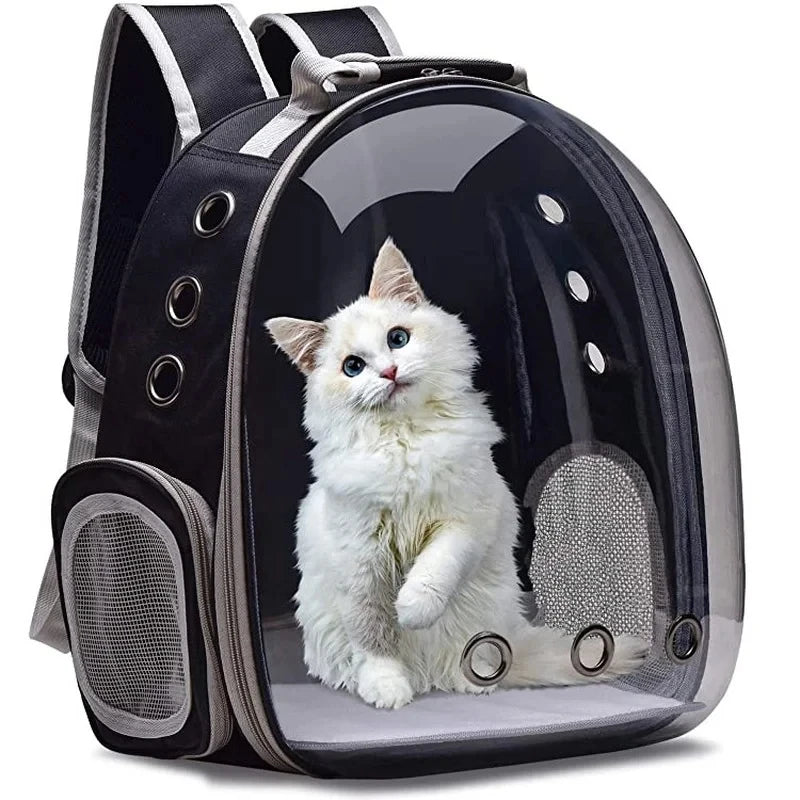 Transparent Bubble Cat Carrier Backpack – Travel Capsule Design