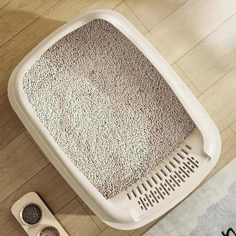 Compact Cat Litter Box – Anti-Splash Design