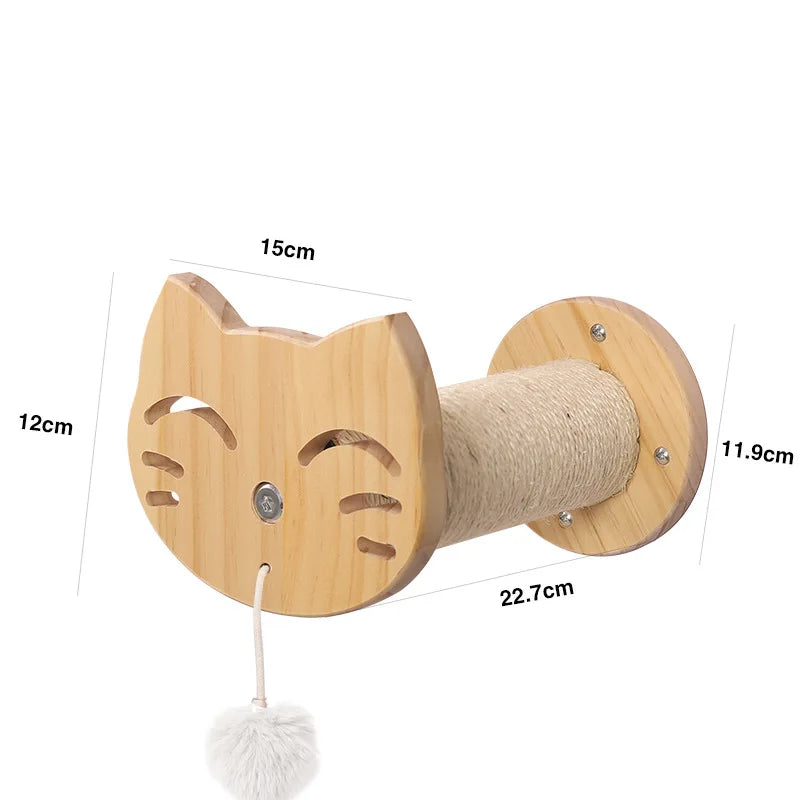 Wall-mounted Cat Hammock Bed & Shelf Set