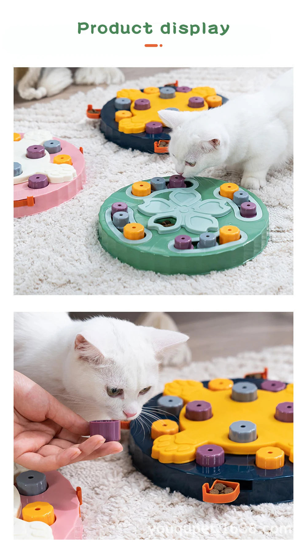 Interactive Puzzle Feeder Bowl