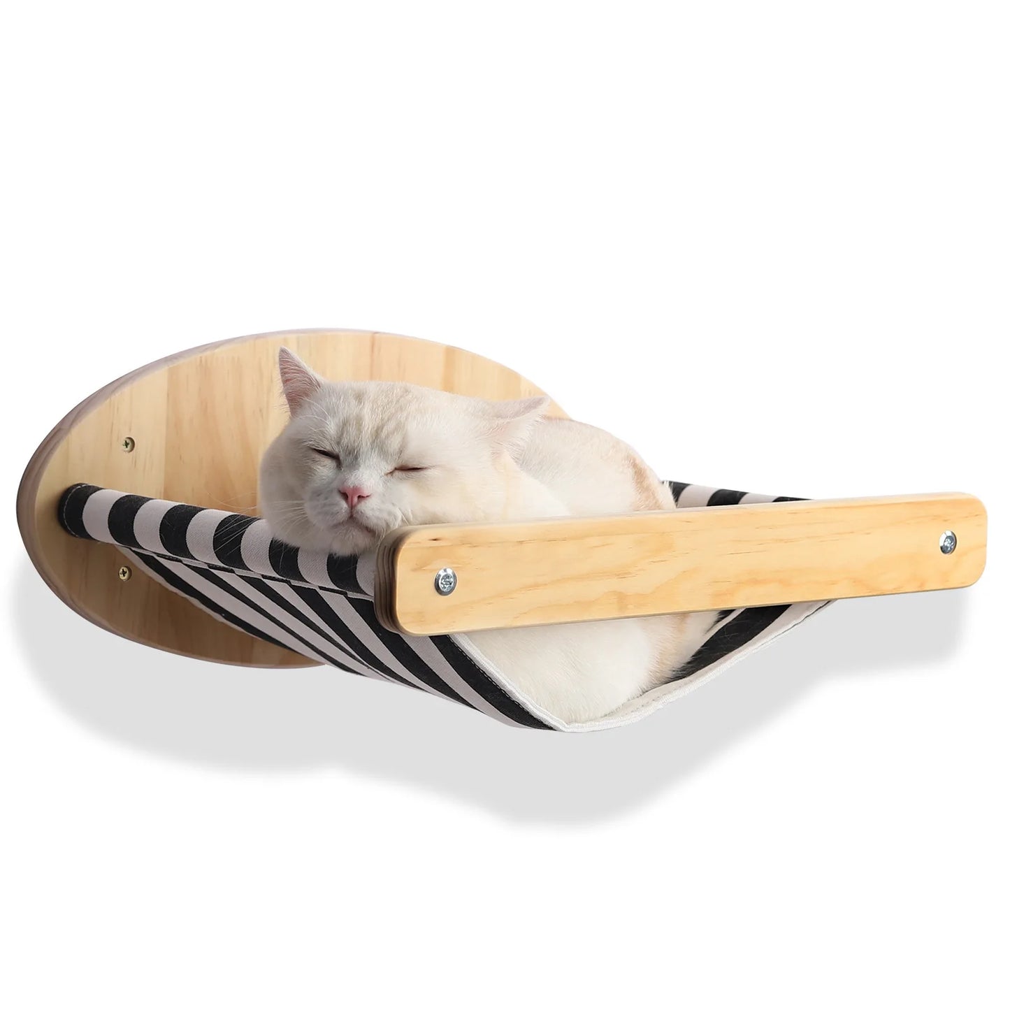 Wall-mounted Cat Hammock Bed & Shelf Set