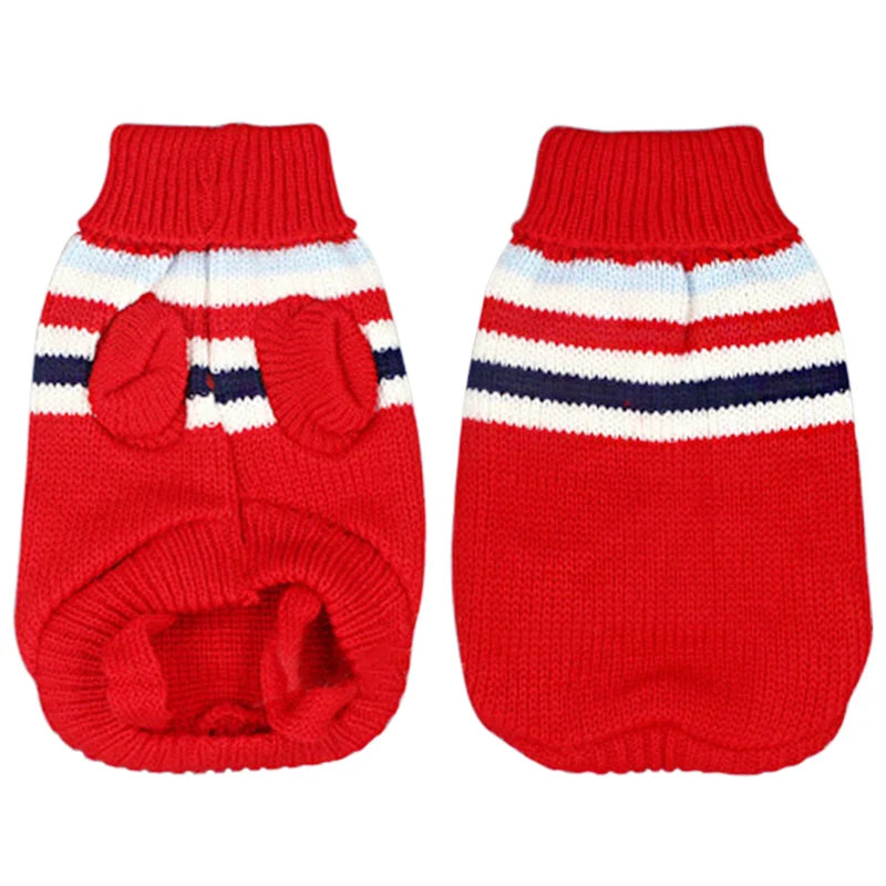 Christmas Cat Sweater – Warm Knitted Holiday Outfit