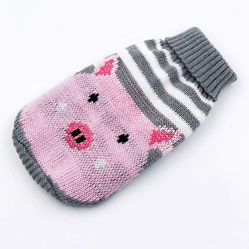 Christmas Cat Sweater – Warm Knitted Holiday Outfit
