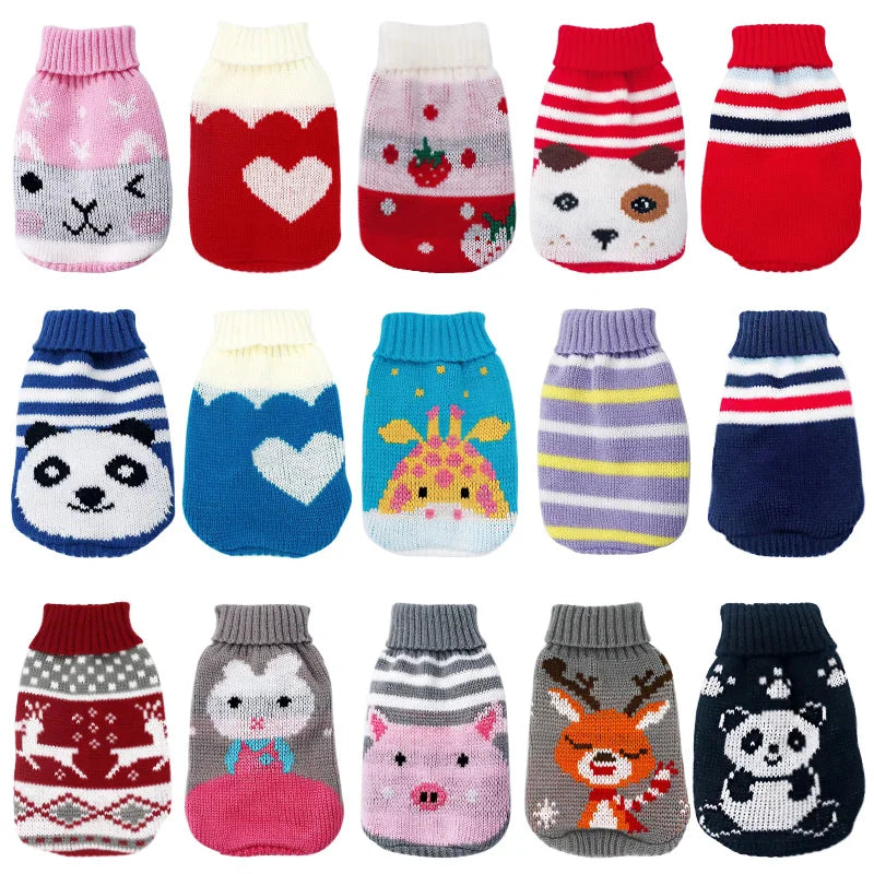 Christmas Cat Sweater – Warm Knitted Holiday Outfit