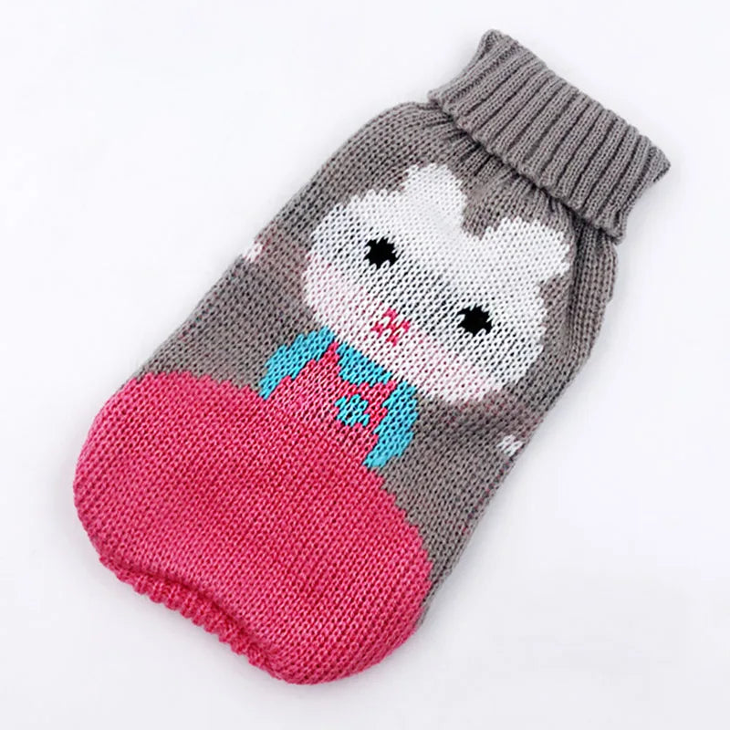 Christmas Cat Sweater – Warm Knitted Holiday Outfit