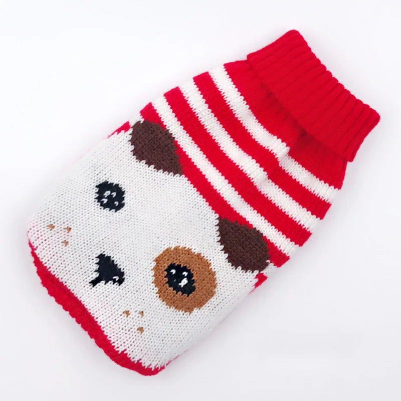 Christmas Cat Sweater – Warm Knitted Holiday Outfit