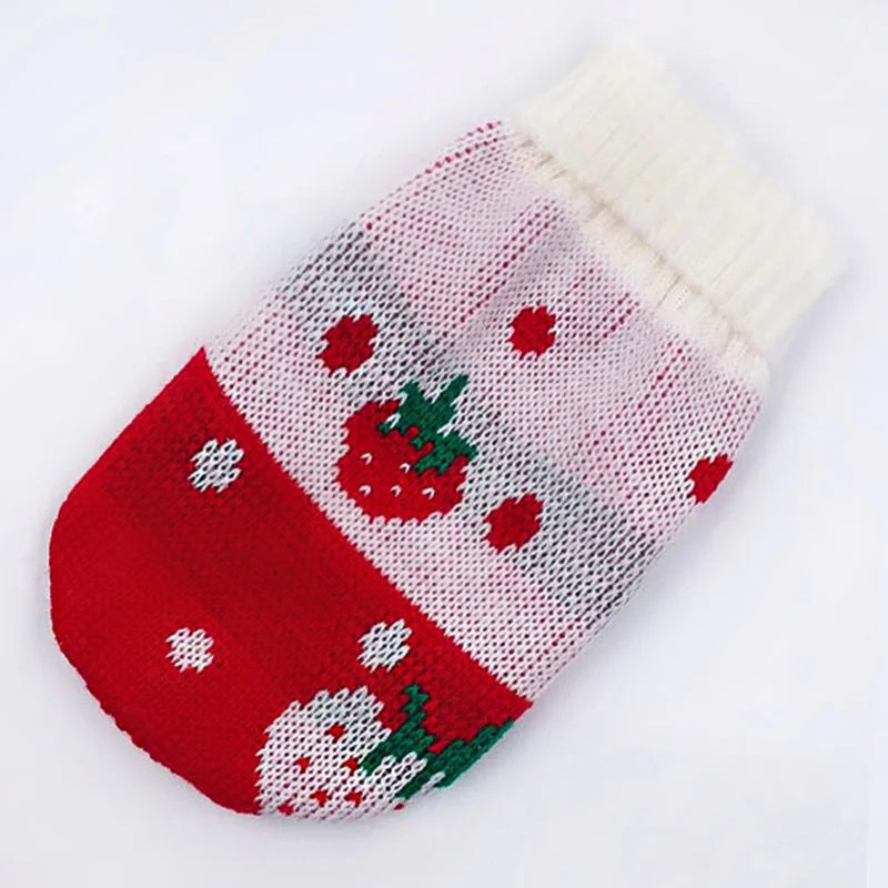 Christmas Cat Sweater – Warm Knitted Holiday Outfit
