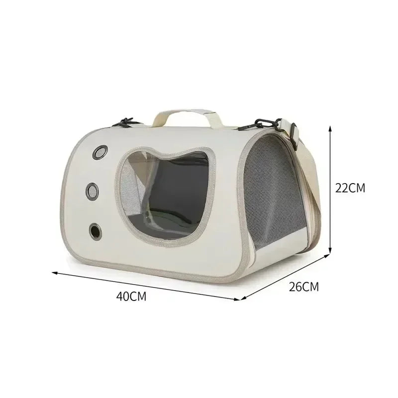 Cat Travel Backpack – Breathable & Stylish