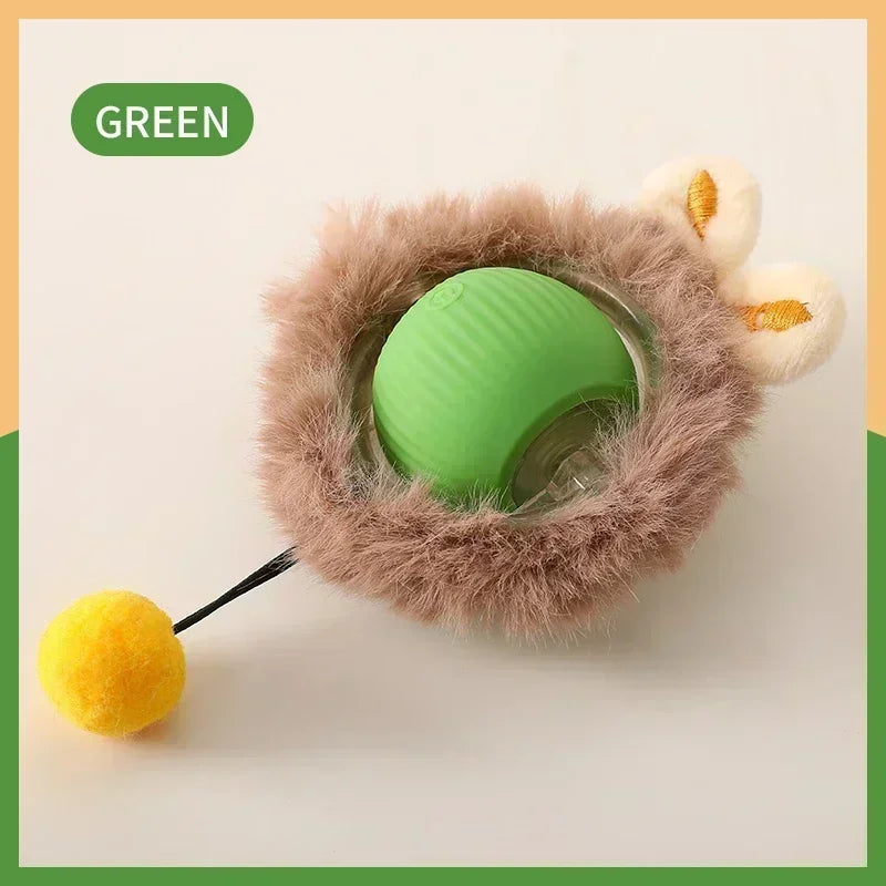 Smart Rolling LED Cat Toy Ball – USB Rechargeable
