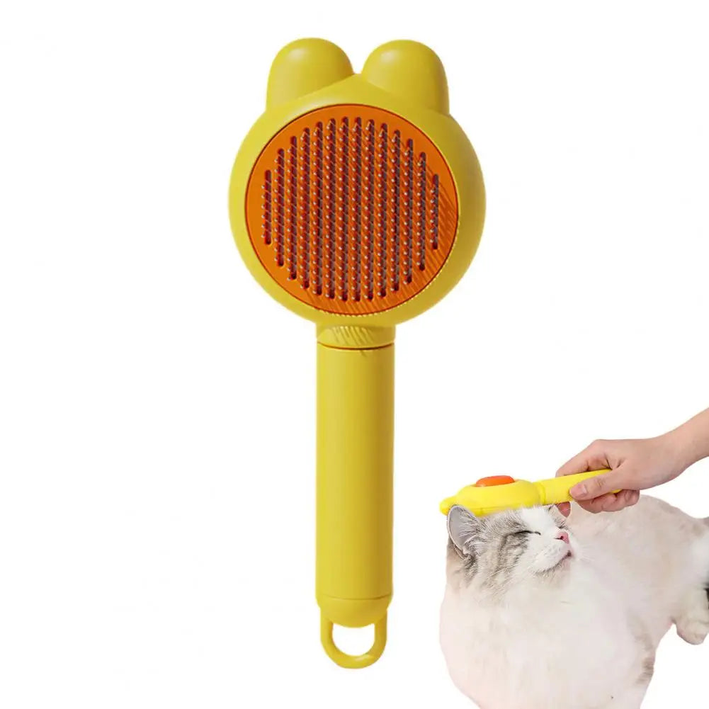 Gentle Massage Cat Brush – Comfort Grip & Blood Circulation Boost