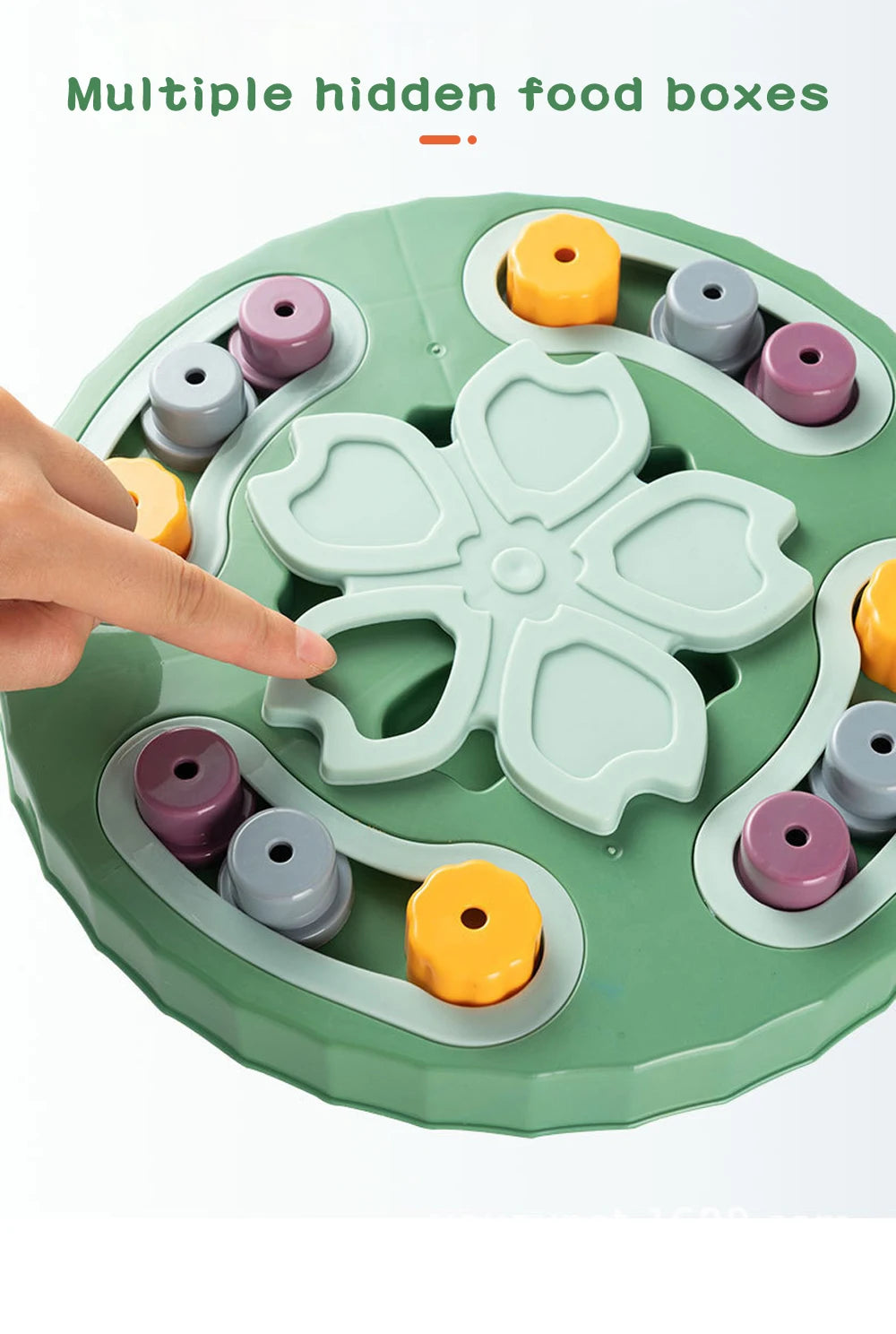 Interactive Puzzle Feeder Bowl