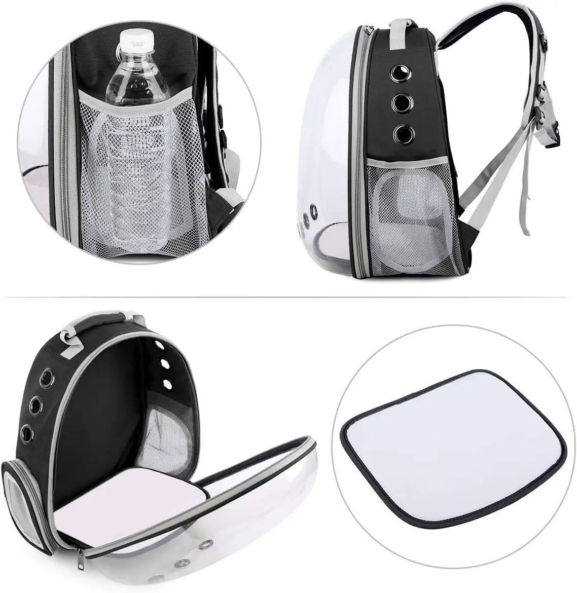 Transparent Bubble Cat Carrier Backpack – Travel Capsule Design