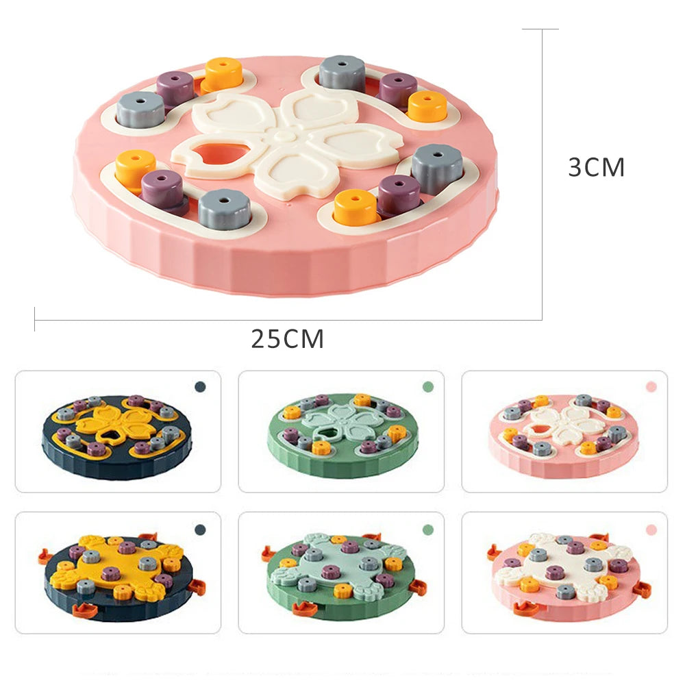 Interactive Puzzle Feeder Bowl