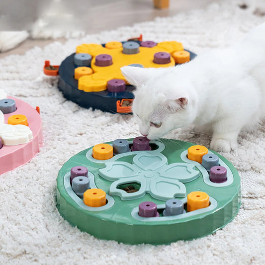 Interactive Puzzle Feeder Bowl