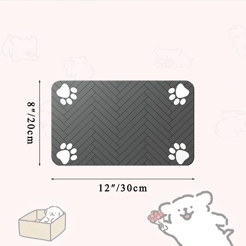 Waterproof Cat Feeding Mat – Non-Slip & Quick-Dry