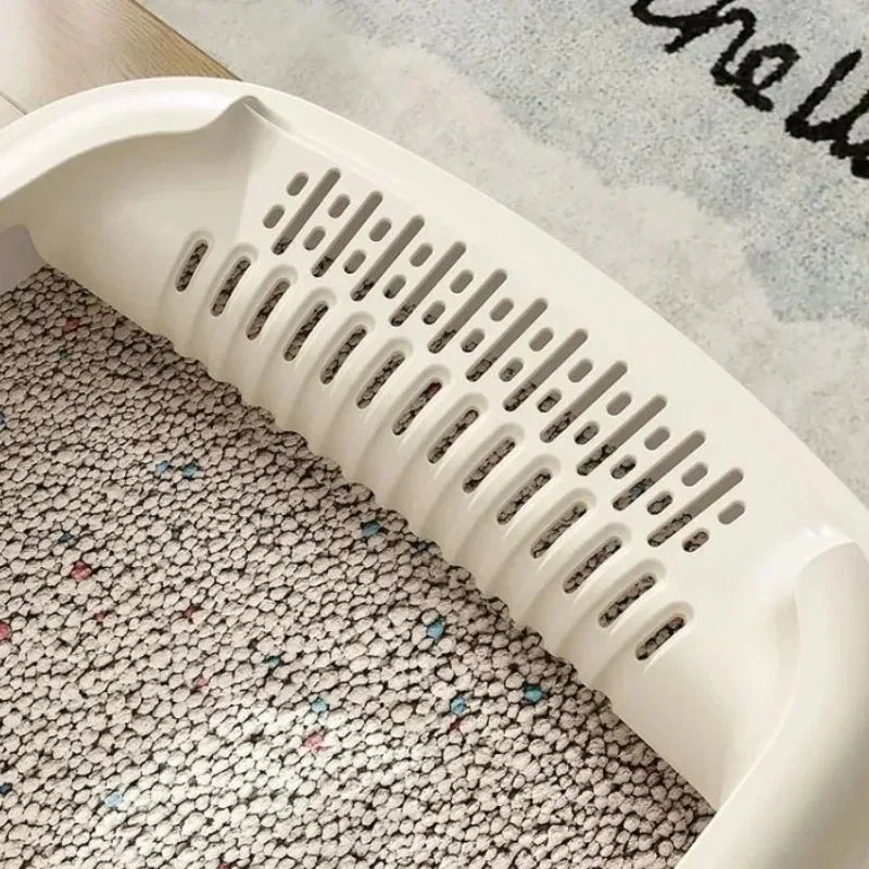 Compact Cat Litter Box – Anti-Splash Design