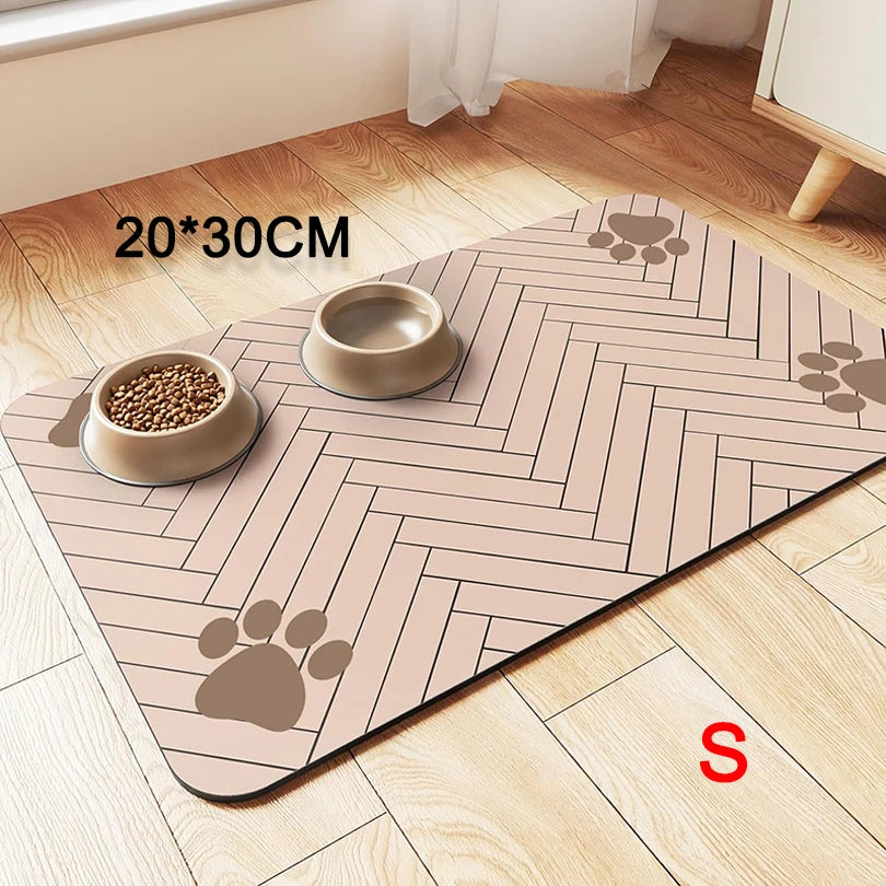 Waterproof Cat Feeding Mat – Non-Slip & Quick-Dry