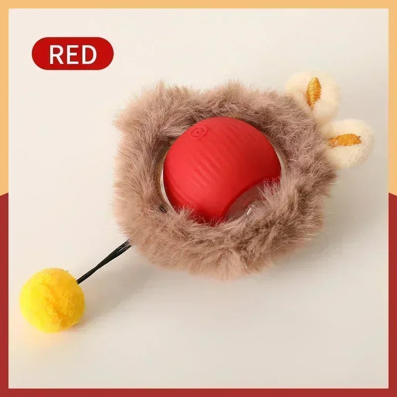 Smart Rolling LED Cat Toy Ball – USB Rechargeable