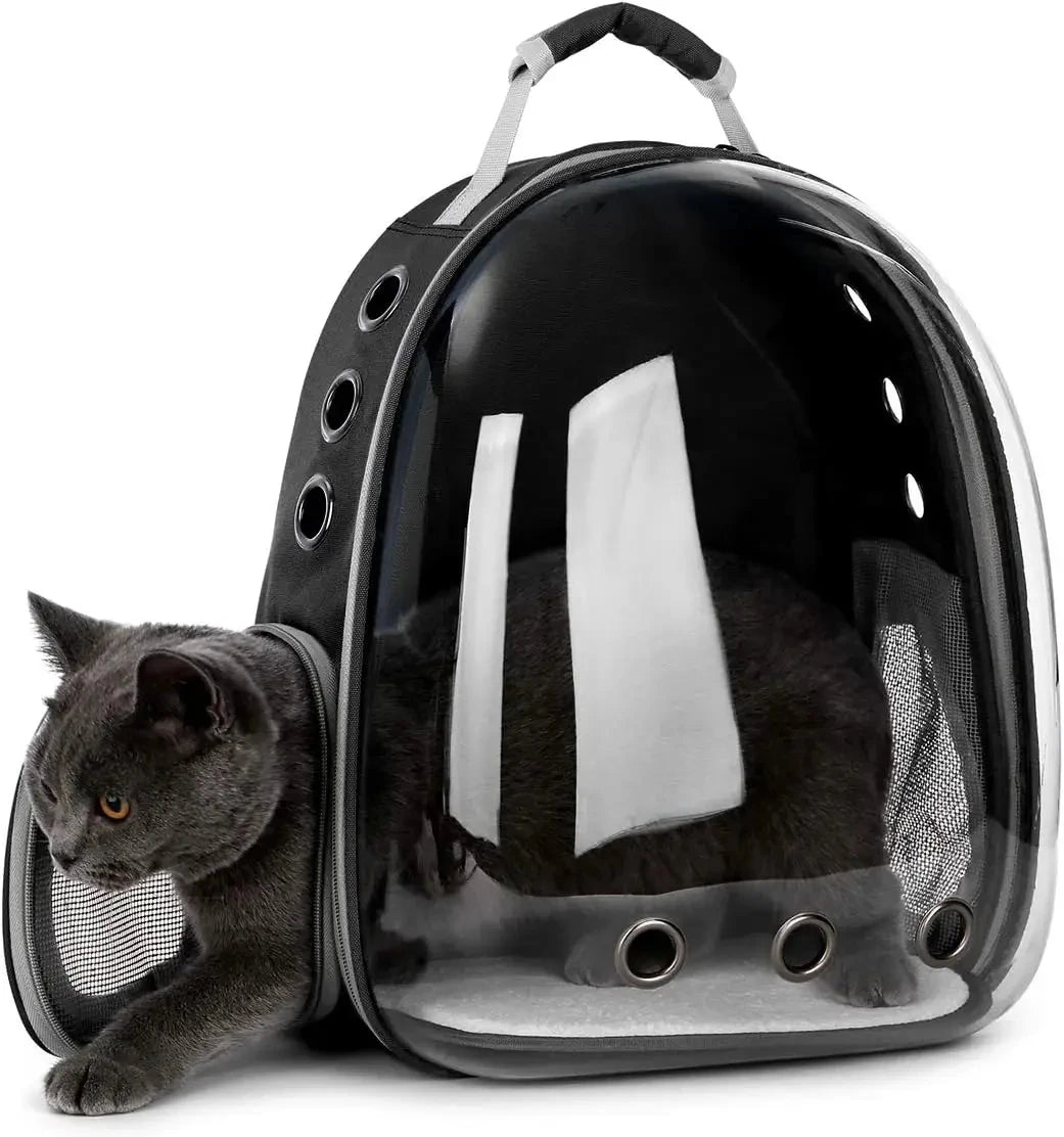 Transparent Bubble Cat Carrier Backpack – Travel Capsule Design