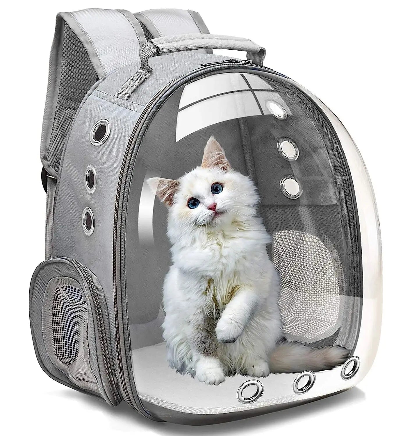 Transparent Bubble Cat Carrier Backpack – Travel Capsule Design