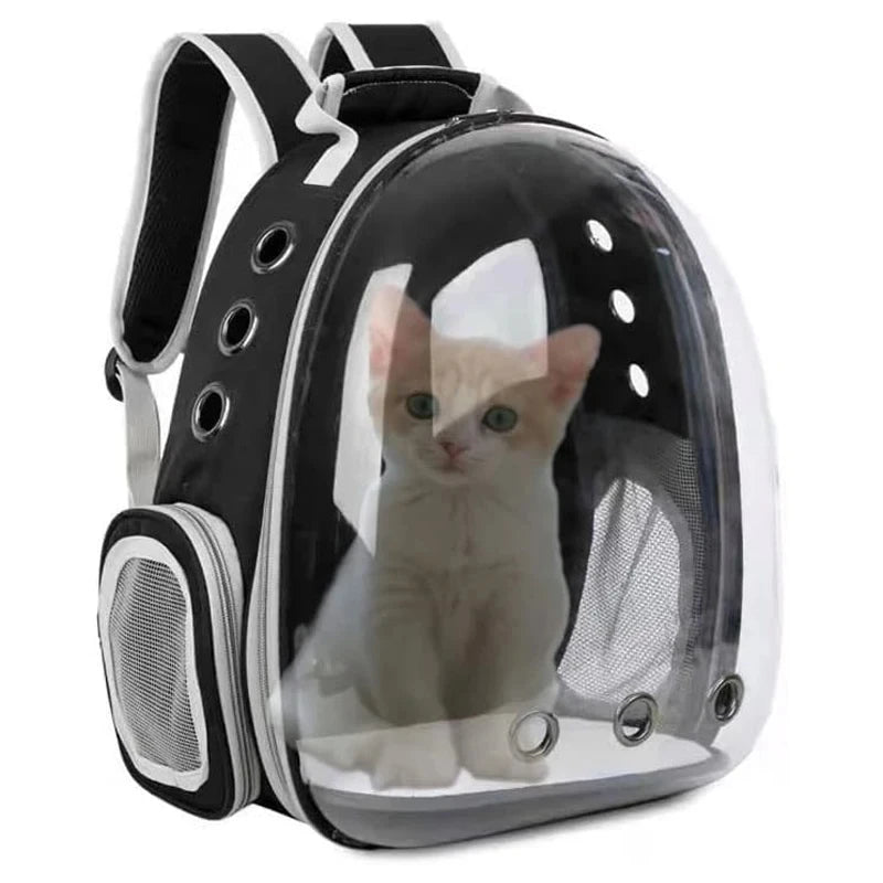 Transparent Bubble Cat Carrier Backpack – Travel Capsule Design