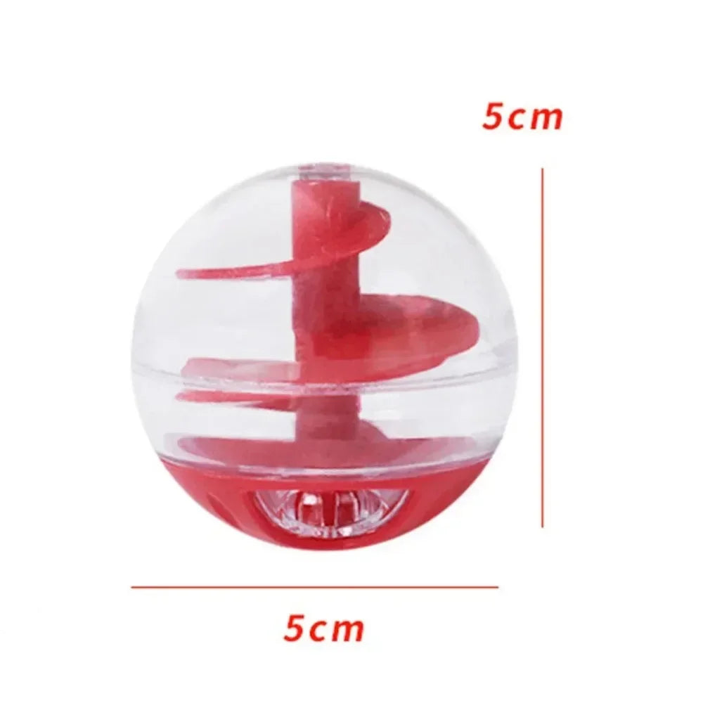 Treat Dispensing Puzzle Ball – Slow Feeder for Cats