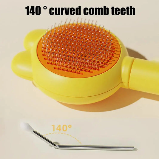 Gentle Massage Cat Brush – Comfort Grip & Blood Circulation Boost
