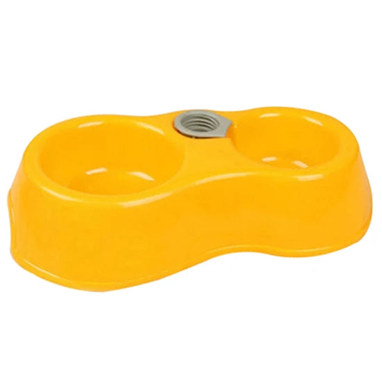 Double Cat Bowl with Water Dispenser – Raised Stand Design